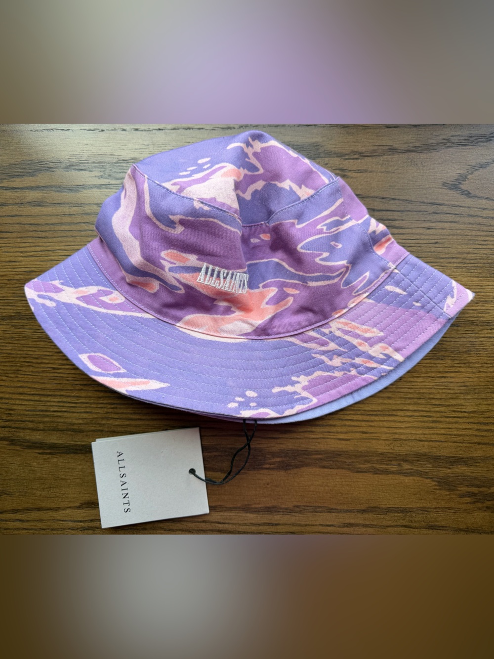 Allsaints Camo Bucket Hat